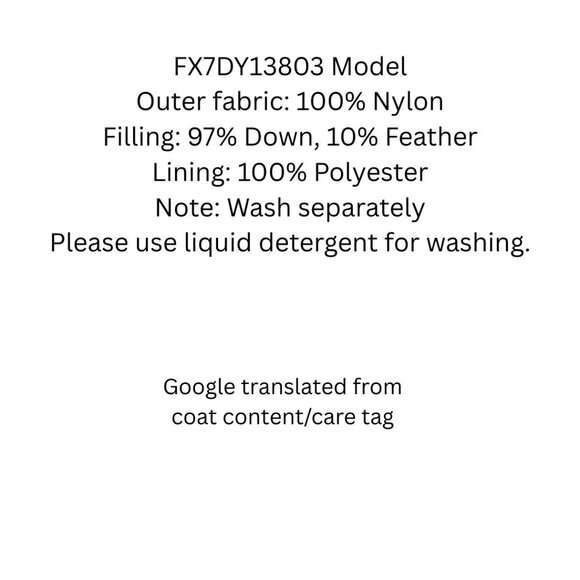 FX. & MONGYI Rare Embroidered Midi Puffer Coat Black/Rainbow 2X/Med (See Note) - Picture 13 of 13